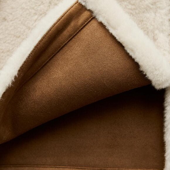 ZARA DOUBLE-FACED TOGGLE JACKET - Picture 9 of 9